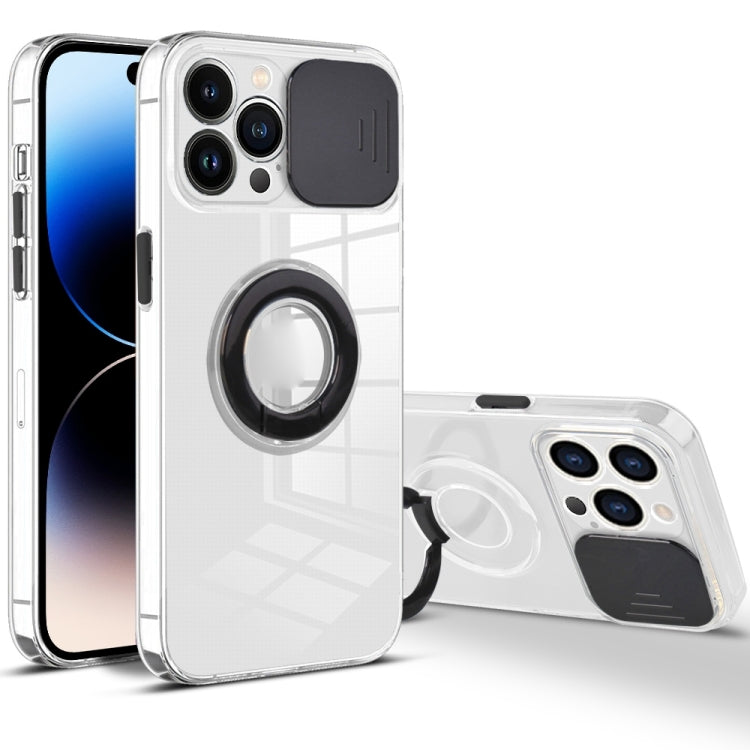 For iPhone 14 Pro Max Sliding Camera Cover Design TPU Phone Case