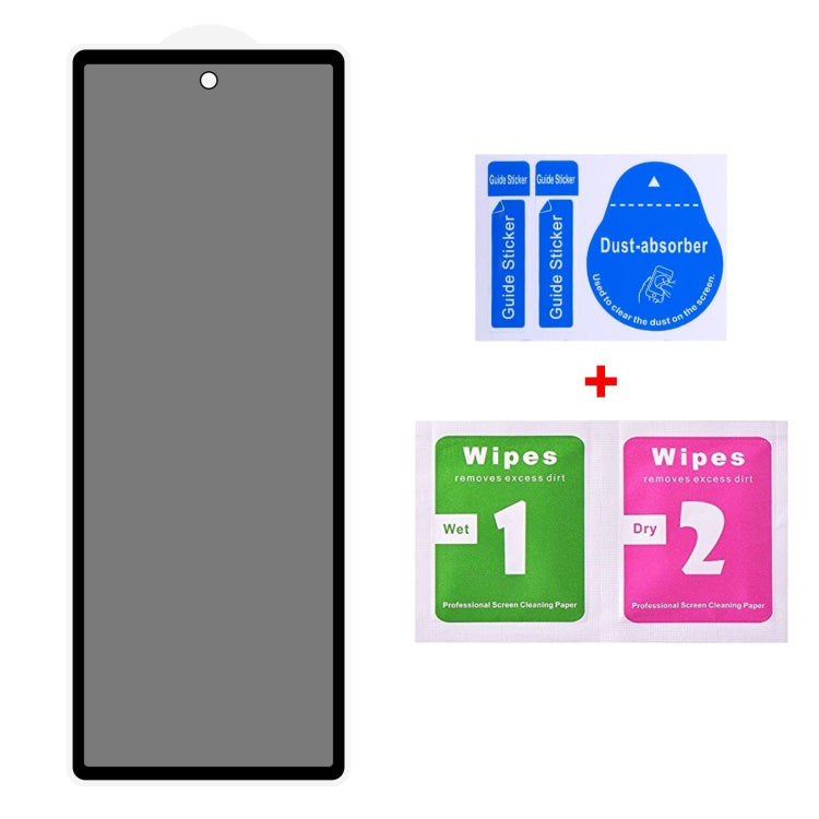 Full Cover Anti-peeping Tempered Glass Film For Samsung W21 5G