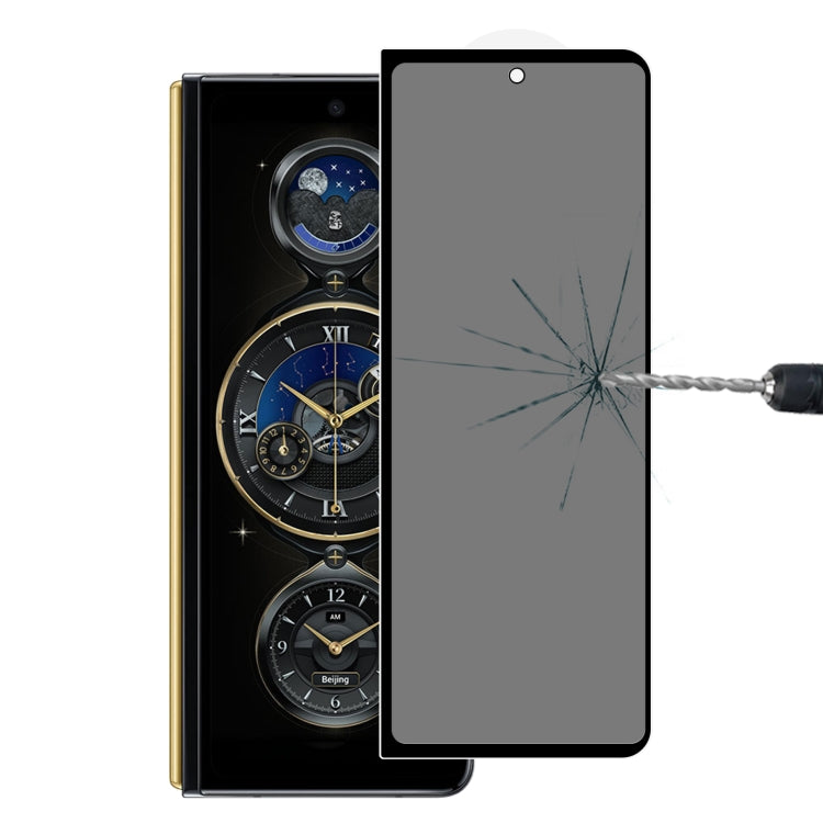 Full Cover Anti-peeping Tempered Glass Film For Samsung W22 5G