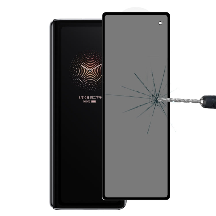 Full Cover Anti-peeping Tempered Glass Film For Xiaomi Mi Mix Fold