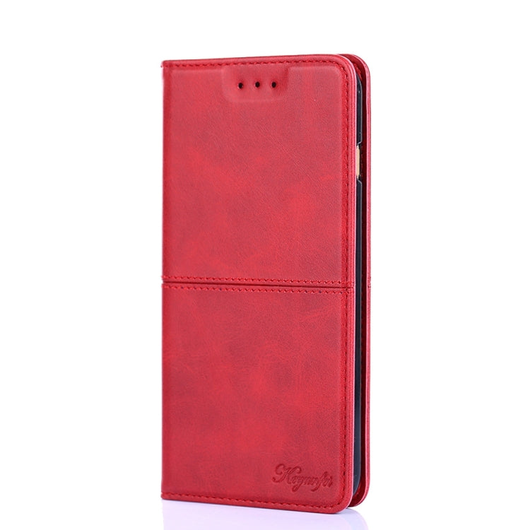 For Samsung Galaxy A13 4G Cow Texture Magnetic Horizontal Flip Leather Phone Case