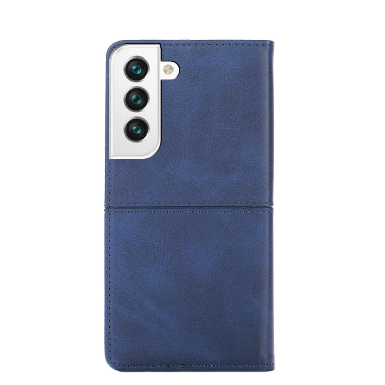 For Samsung Galaxy S21 Cow Texture Magnetic Horizontal Flip Leather Phone Case