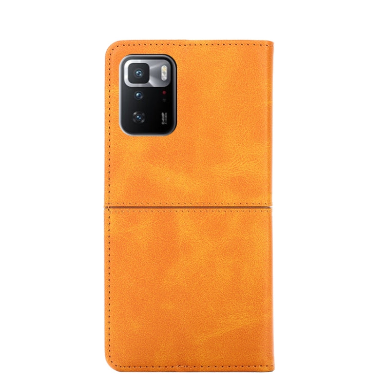 For Xiaomi Redmi Note 10 Pro 5G China Cow Texture Magnetic Horizontal Flip Leather Phone Case