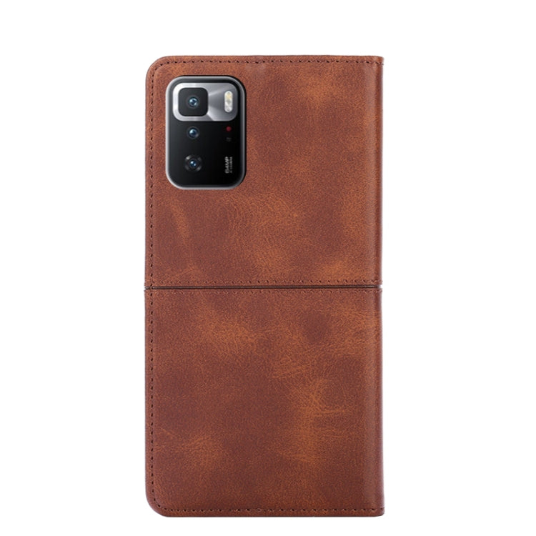 For Xiaomi Redmi Note 10 Pro 5G China Cow Texture Magnetic Horizontal Flip Leather Phone Case