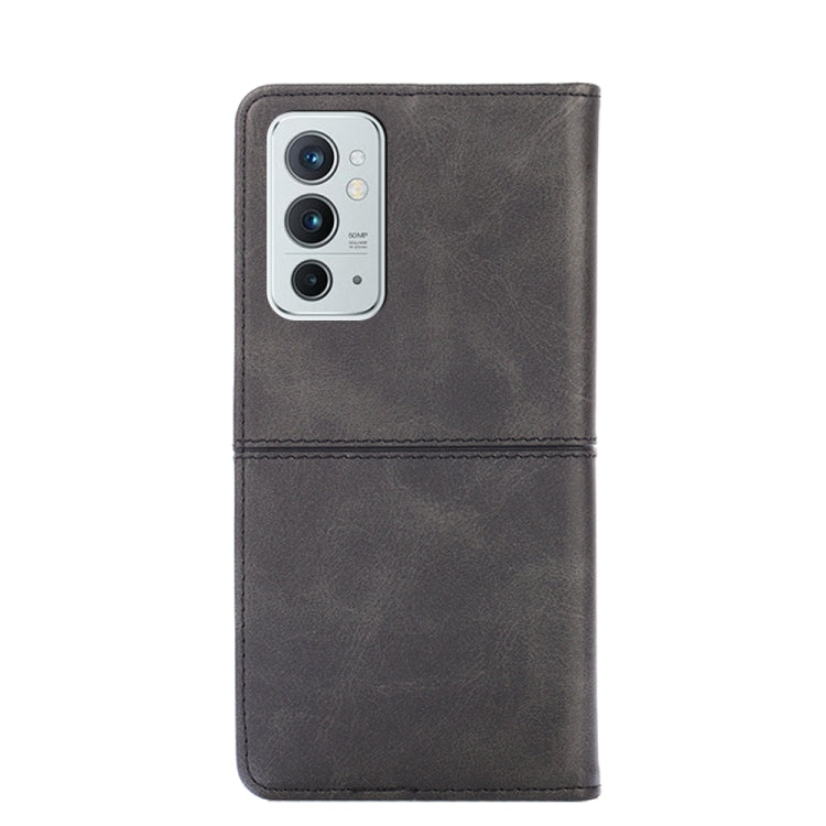 For OnePlus 9RT 5G Cow Texture Magnetic Horizontal Flip Leather Phone Case