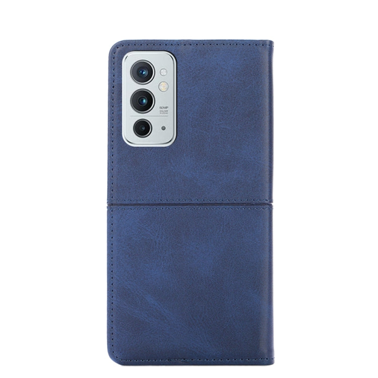 For OnePlus 9RT 5G Cow Texture Magnetic Horizontal Flip Leather Phone Case