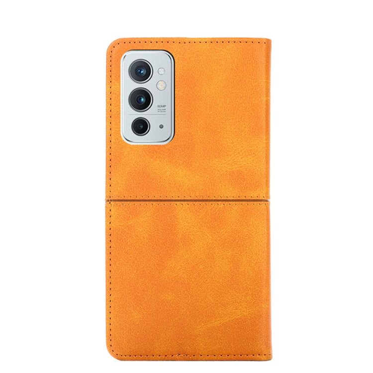 For OnePlus 9RT 5G Cow Texture Magnetic Horizontal Flip Leather Phone Case