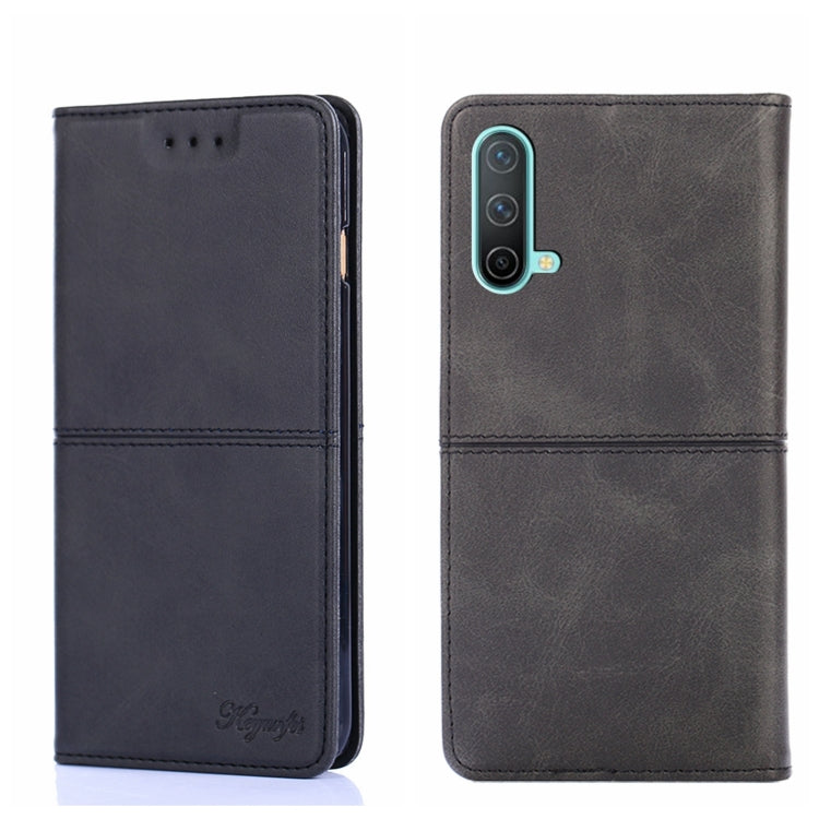 For OnePlus Nord CE 5G Cow Texture Magnetic Horizontal Flip Leather Phone Case