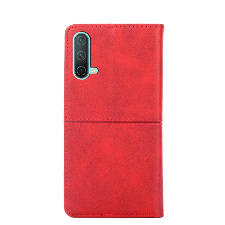 For OnePlus Nord CE 5G Cow Texture Magnetic Horizontal Flip Leather Phone Case