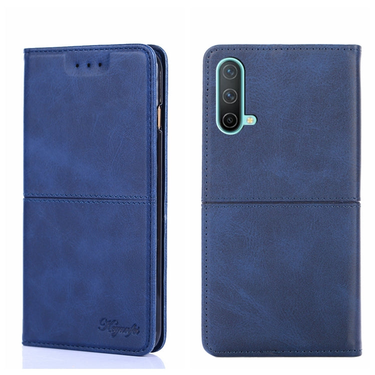 For OnePlus Nord CE 5G Cow Texture Magnetic Horizontal Flip Leather Phone Case