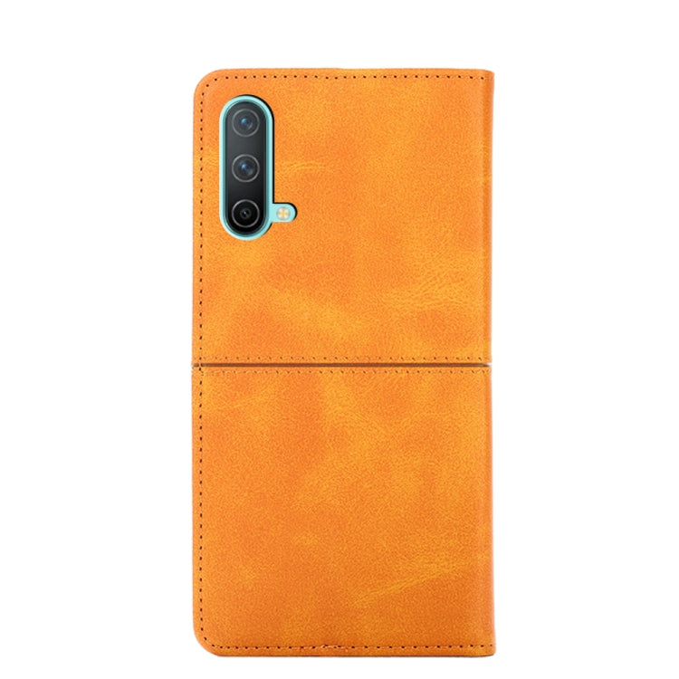 For OnePlus Nord CE 5G Cow Texture Magnetic Horizontal Flip Leather Phone Case