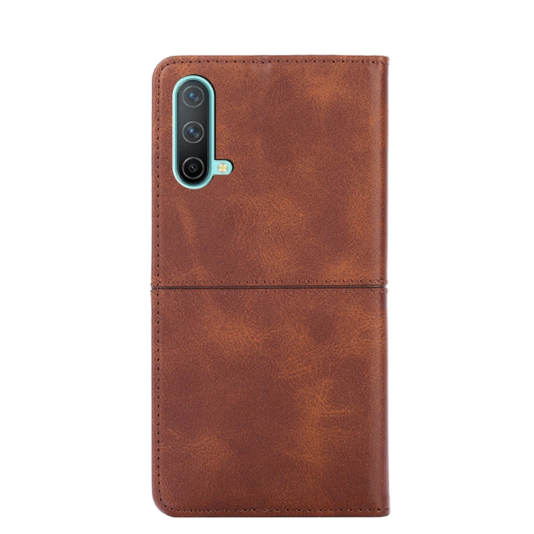 For OnePlus Nord CE 5G Cow Texture Magnetic Horizontal Flip Leather Phone Case