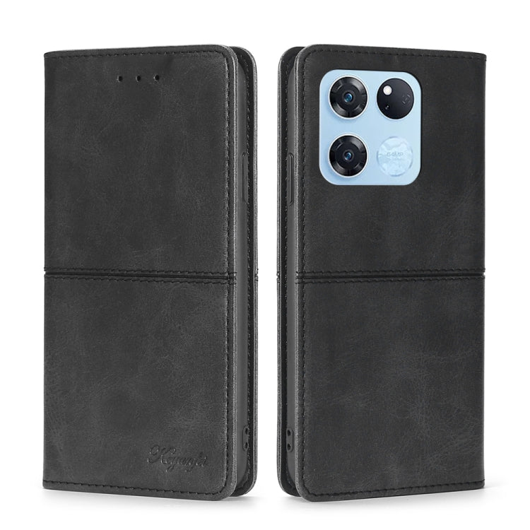 For OnePlus Ace Racing Cow Texture Magnetic Horizontal Flip Leather Phone Case