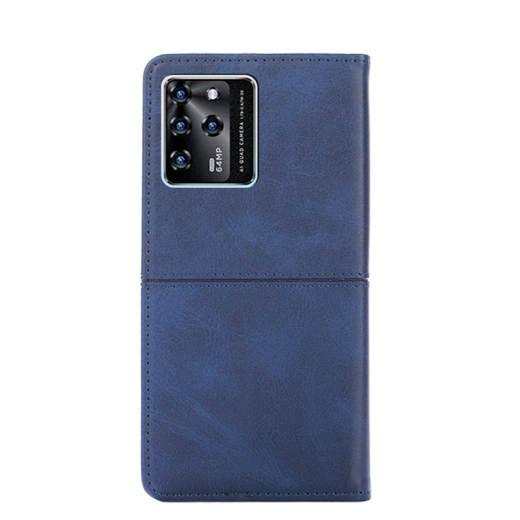 For ZTE Blade V30 Cow Texture Magnetic Horizontal Flip Leather Phone Case