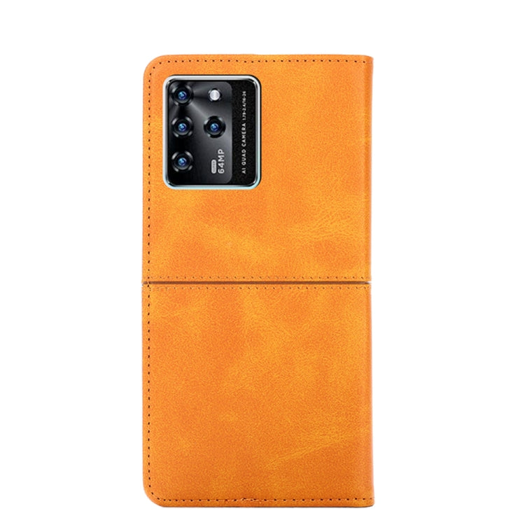 For ZTE Blade V30 Cow Texture Magnetic Horizontal Flip Leather Phone Case