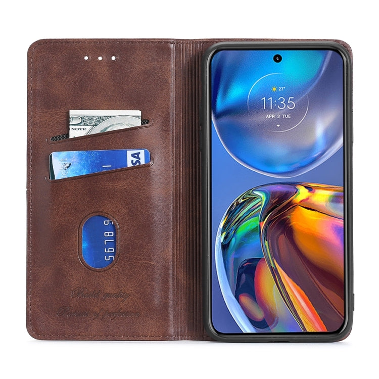 For ZTE Blade V30 Cow Texture Magnetic Horizontal Flip Leather Phone Case