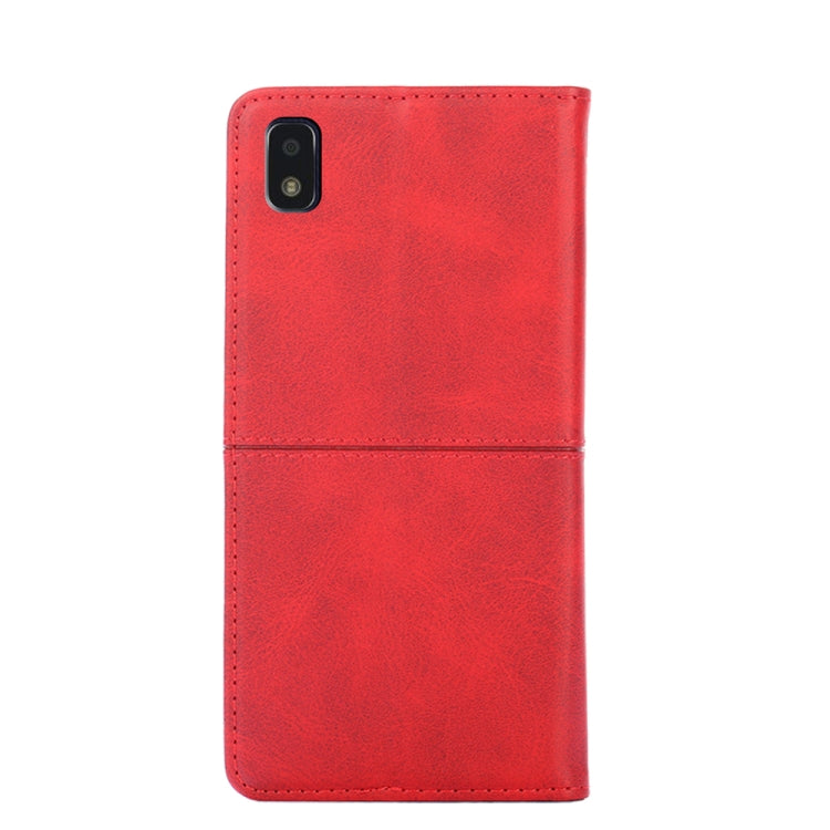 For ZTE Blade L210 Cow Texture Magnetic Horizontal Flip Leather Phone Case