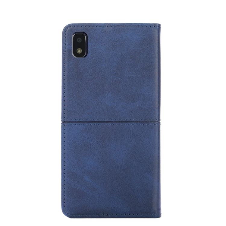 For ZTE Blade L210 Cow Texture Magnetic Horizontal Flip Leather Phone Case