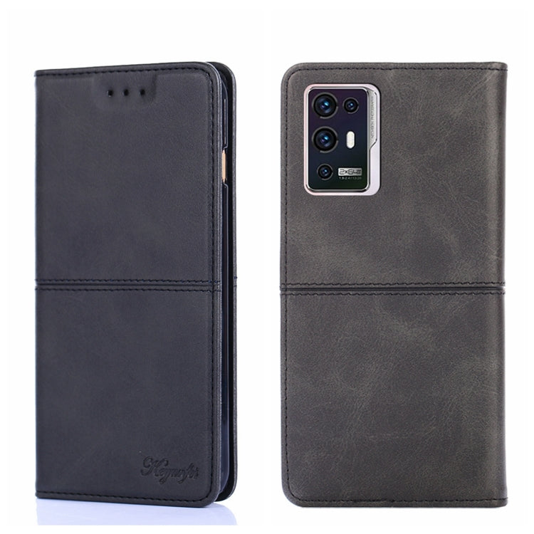 For ZTE Axon 30 Pro Cow Texture Magnetic Horizontal Flip Leather Phone Case
