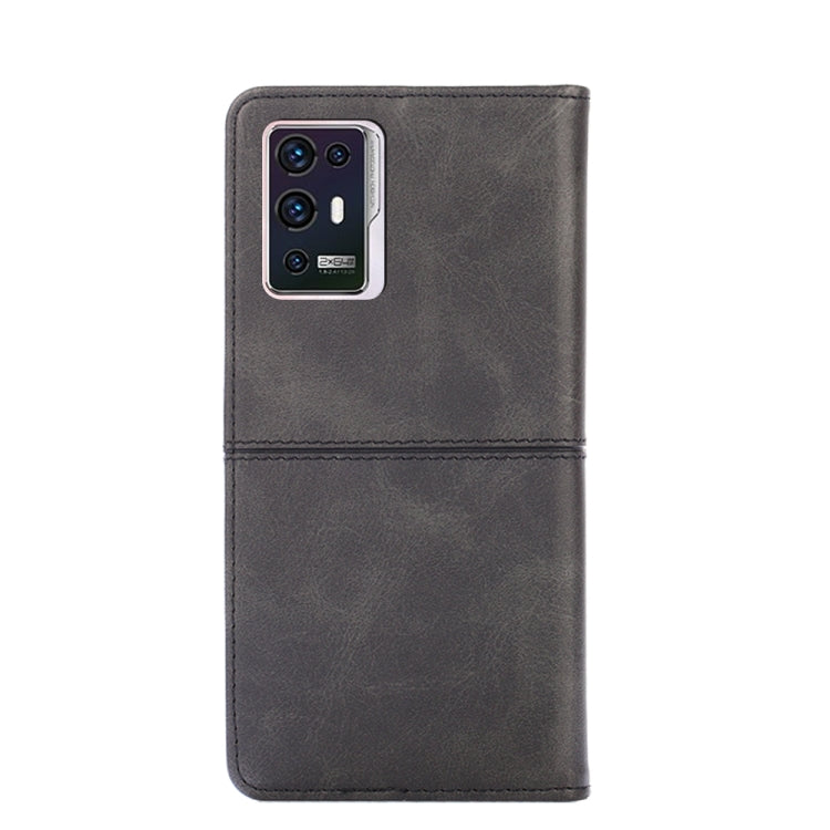 For ZTE Axon 30 Pro Cow Texture Magnetic Horizontal Flip Leather Phone Case