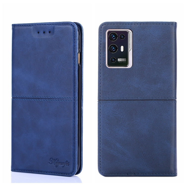 For ZTE Axon 30 Pro Cow Texture Magnetic Horizontal Flip Leather Phone Case