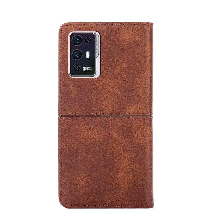 For ZTE Axon 30 Pro Cow Texture Magnetic Horizontal Flip Leather Phone Case