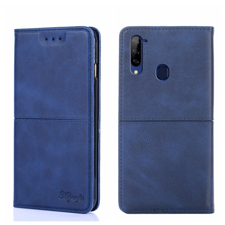 For ZTE Libero 5G Cow Texture Magnetic Horizontal Flip Leather Phone Case