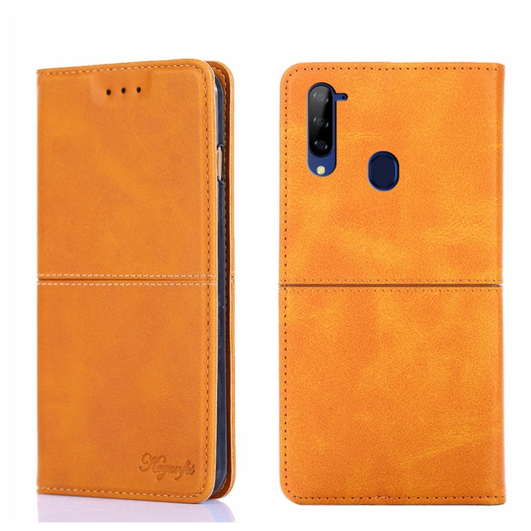 For ZTE Libero 5G Cow Texture Magnetic Horizontal Flip Leather Phone Case