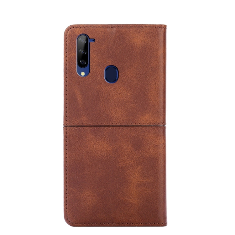 For ZTE Libero 5G Cow Texture Magnetic Horizontal Flip Leather Phone Case