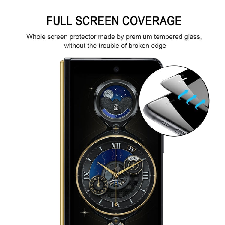 Full Glue Screen Tempered Glass Film For Samsung W22 5G