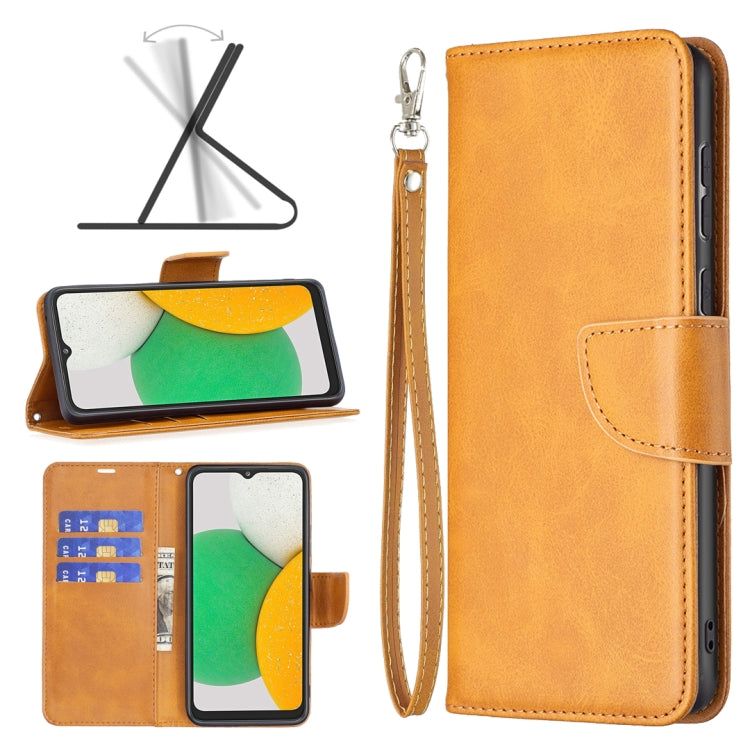 For Samsung Galaxy A03 Core Retro Lambskin Texture Leather Phone Case