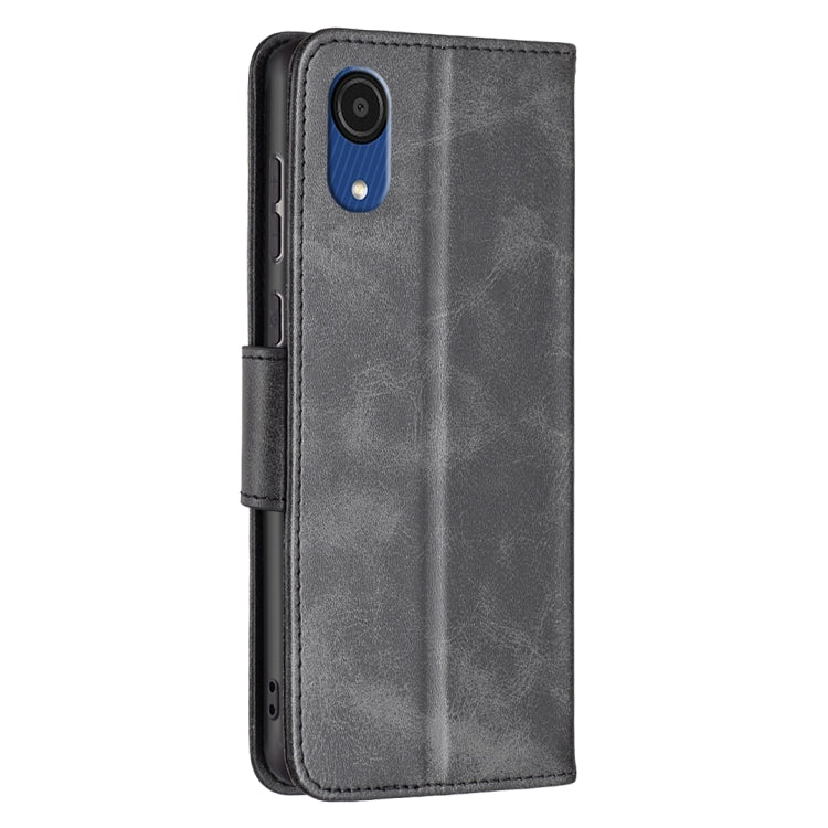 For Samsung Galaxy A03 Core Retro Lambskin Texture Leather Phone Case