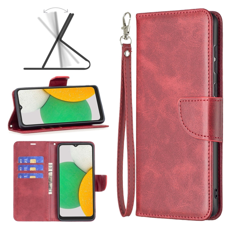 For Samsung Galaxy A03 Core Retro Lambskin Texture Leather Phone Case