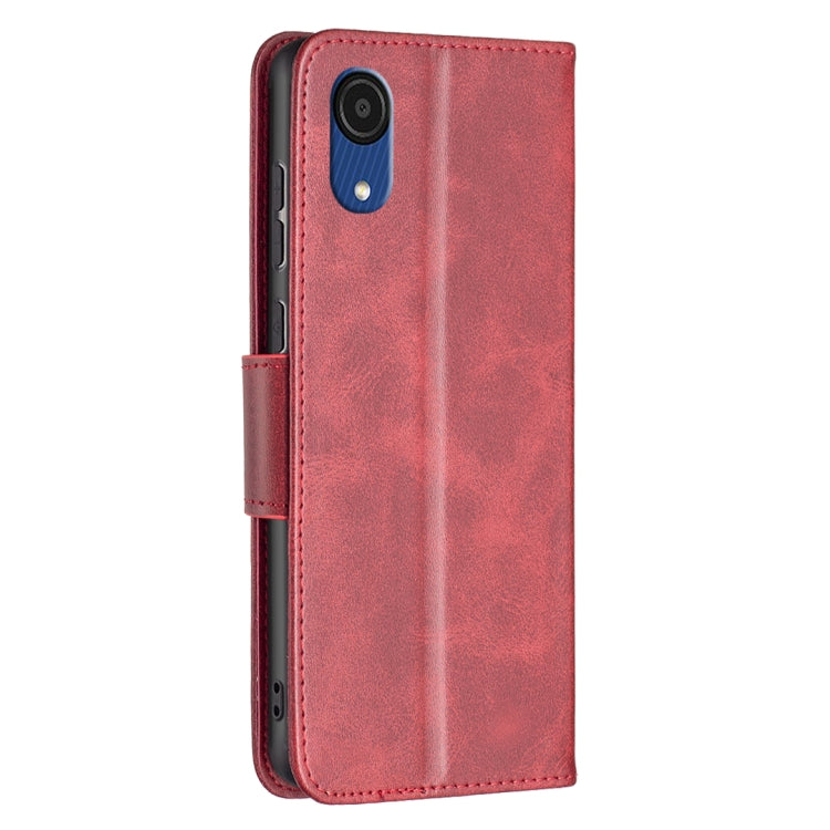 For Samsung Galaxy A03 Core Retro Lambskin Texture Leather Phone Case