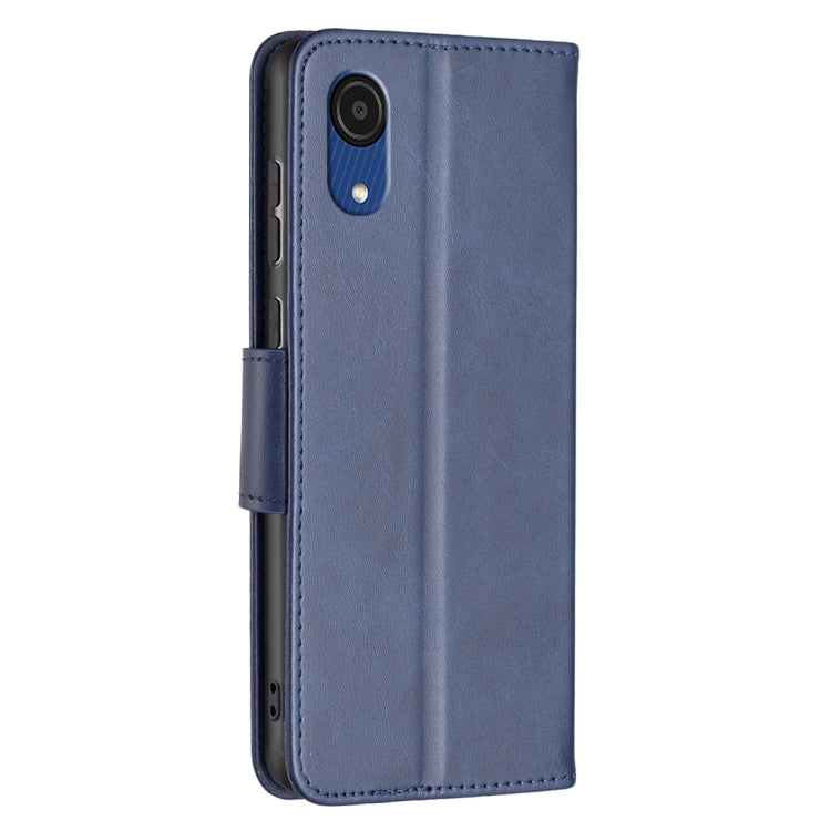 For Samsung Galaxy A03 Core Retro Lambskin Texture Leather Phone Case