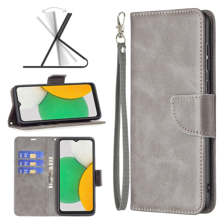 For Samsung Galaxy A03 Core Retro Lambskin Texture Leather Phone Case
