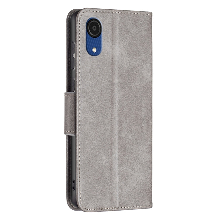 For Samsung Galaxy A03 Core Retro Lambskin Texture Leather Phone Case