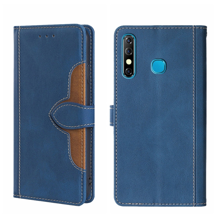 For Infinix Hot 8 / Hot 8 Lite X650 X650B Skin Feel Magnetic Buckle Leather Phone Case