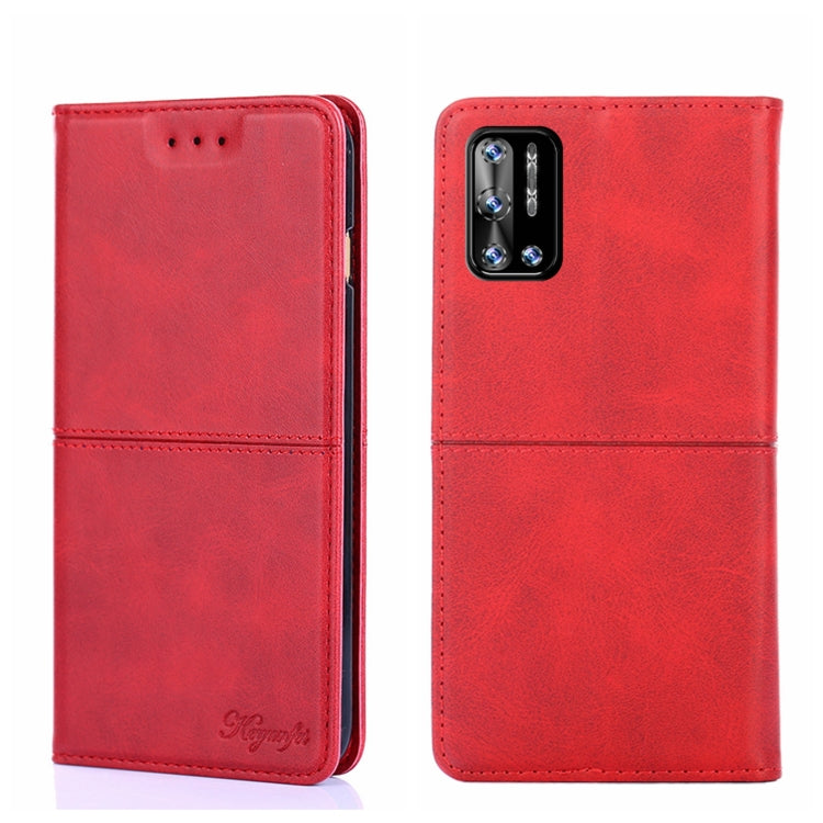 For Doogee N40 Pro Cow Texture Magnetic Horizontal Flip Leather Phone Case