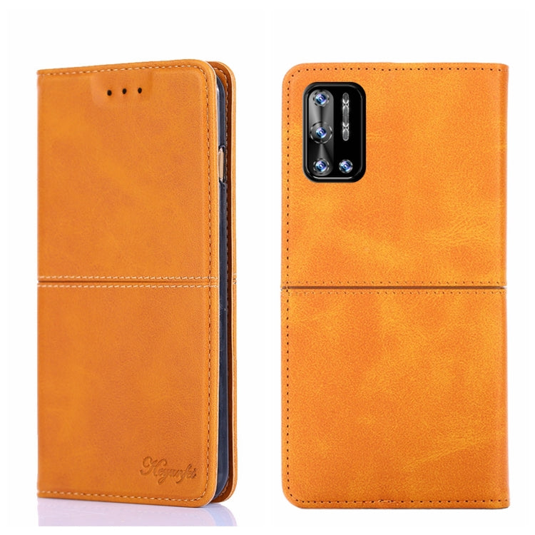 For Doogee N40 Pro Cow Texture Magnetic Horizontal Flip Leather Phone Case
