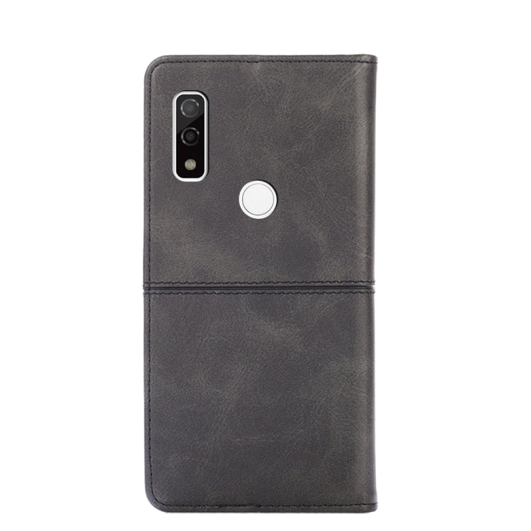 For Fujitsu Arrows We F-51B Cow Texture Magnetic Horizontal Flip Leather Phone Case