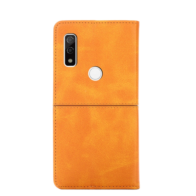 For Fujitsu Arrows We F-51B Cow Texture Magnetic Horizontal Flip Leather Phone Case
