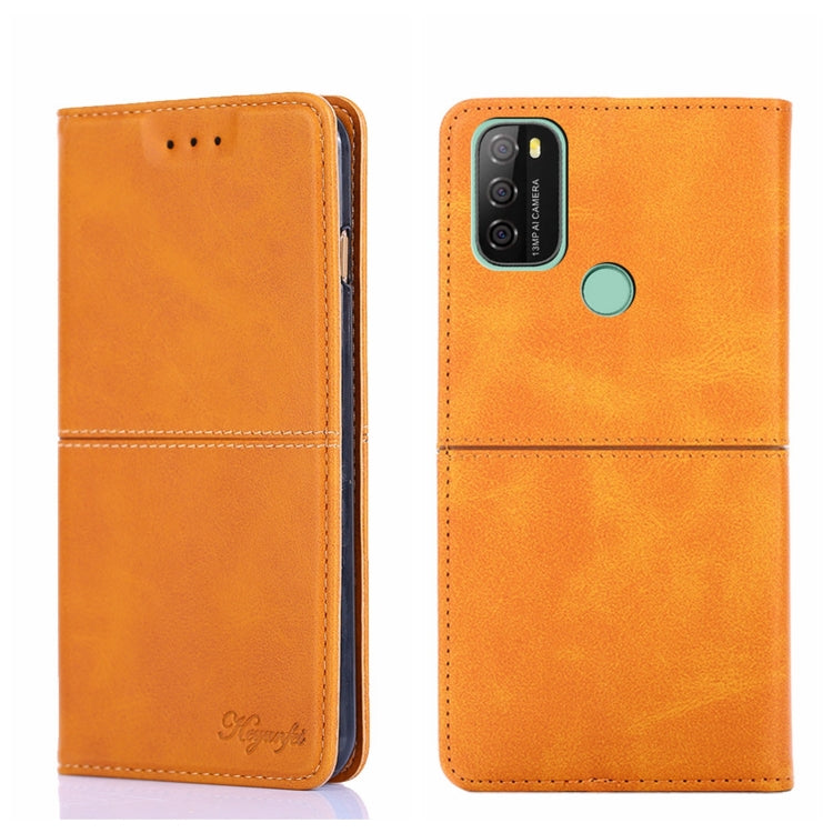 For Blackview A70 Cow Texture Magnetic Horizontal Flip Leather Phone Case