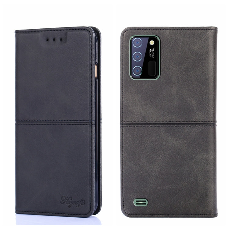 For Oukitel C25 Cow Texture Magnetic Horizontal Flip Leather Phone Case