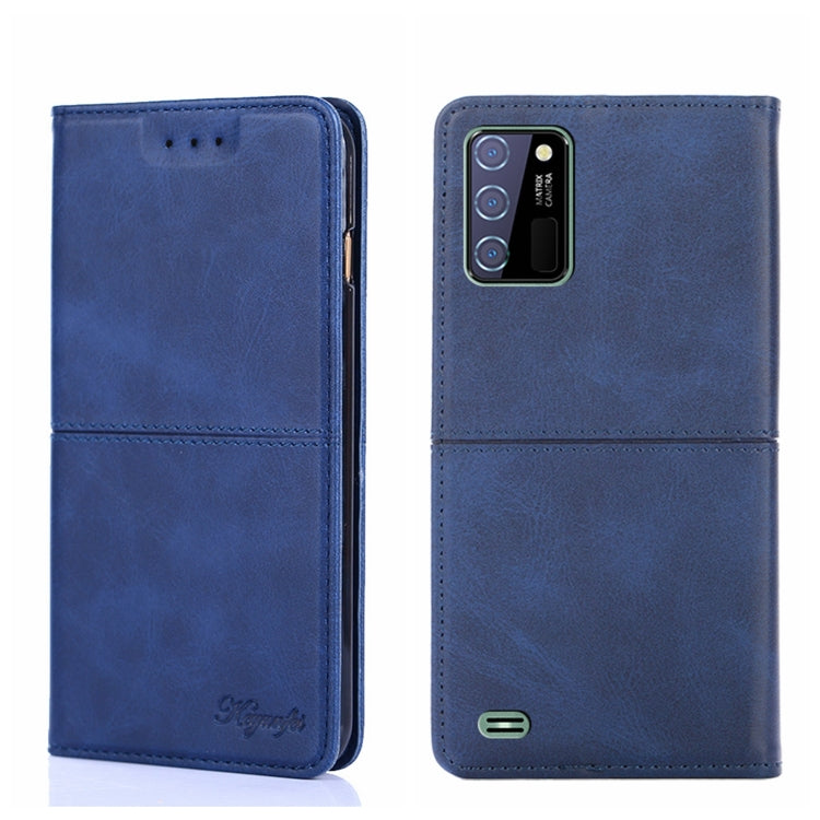 For Oukitel C25 Cow Texture Magnetic Horizontal Flip Leather Phone Case