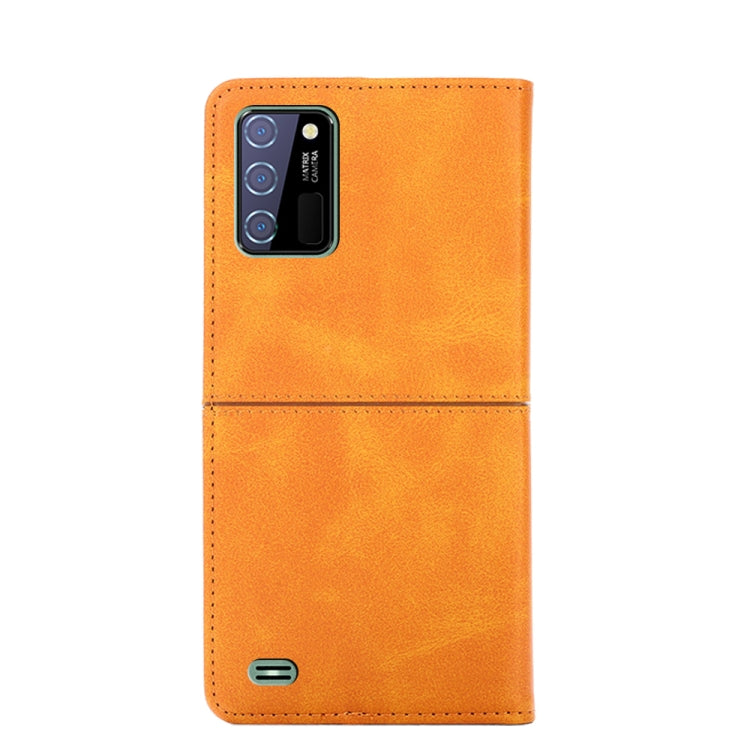 For Oukitel C25 Cow Texture Magnetic Horizontal Flip Leather Phone Case