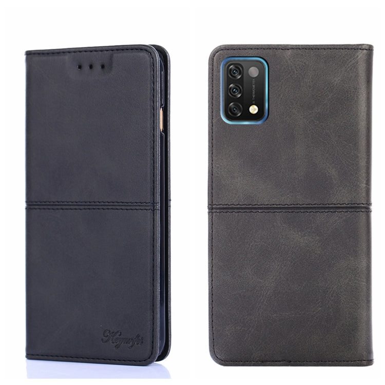 For UMIDIGI A11 Cow Texture Magnetic Horizontal Flip Leather Phone Case