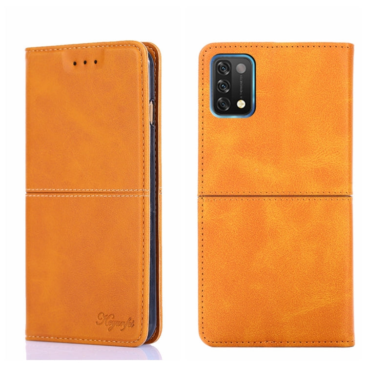 For UMIDIGI A11 Cow Texture Magnetic Horizontal Flip Leather Phone Case