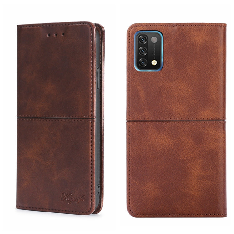 For UMIDIGI A11 Cow Texture Magnetic Horizontal Flip Leather Phone Case