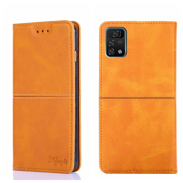 For UMIDIGI A11 Pro Max Cow Texture Magnetic Horizontal Flip Leather Phone Case